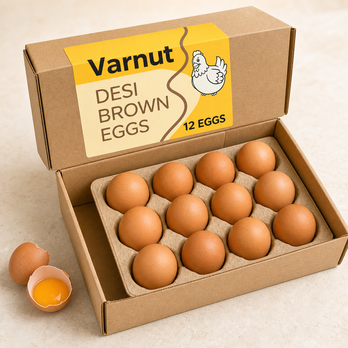 Desi Gavran Eggs | Protein Rich | Vit B12 Vit D
