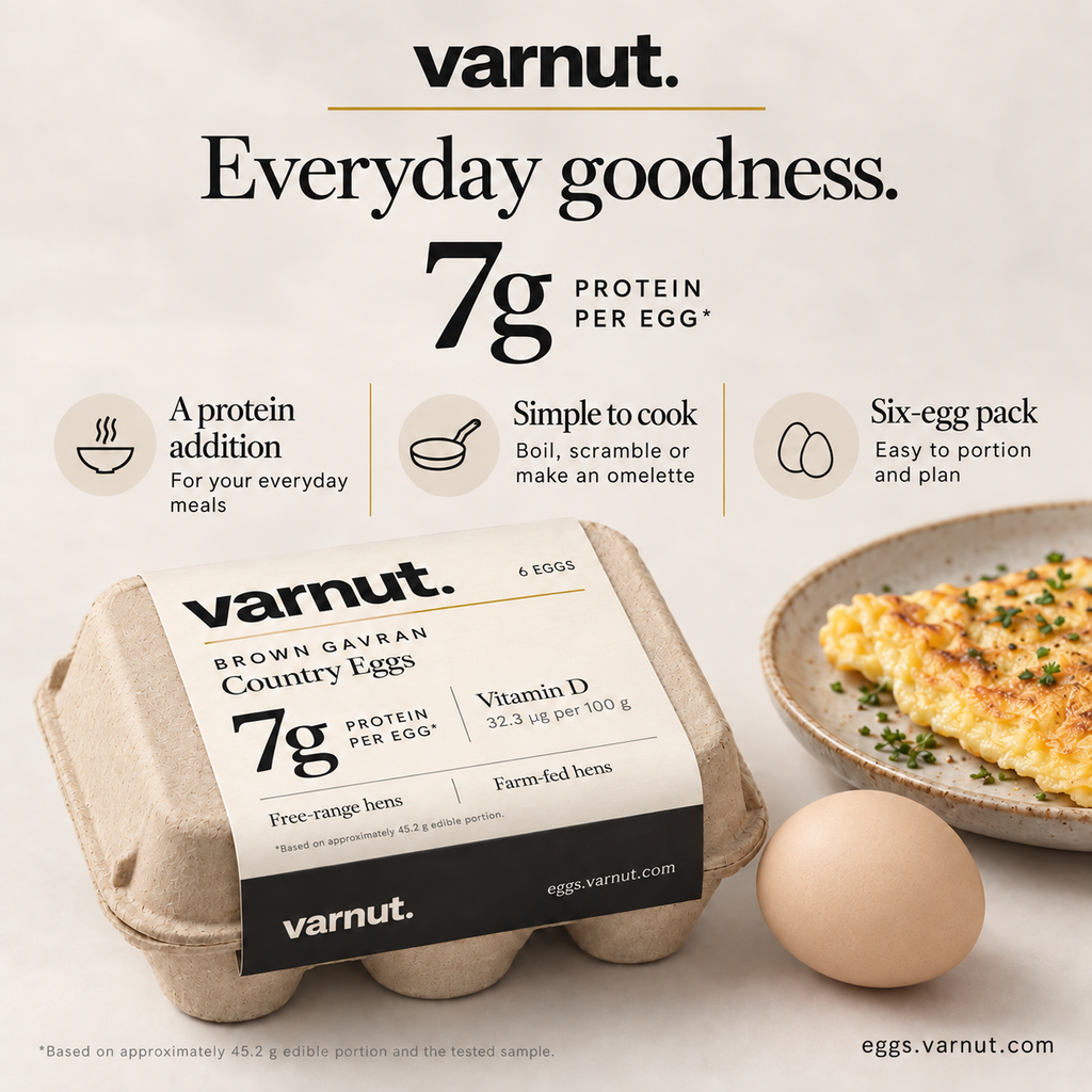 Desi Gavran Eggs | Protein Rich | Vit B12 Vit D