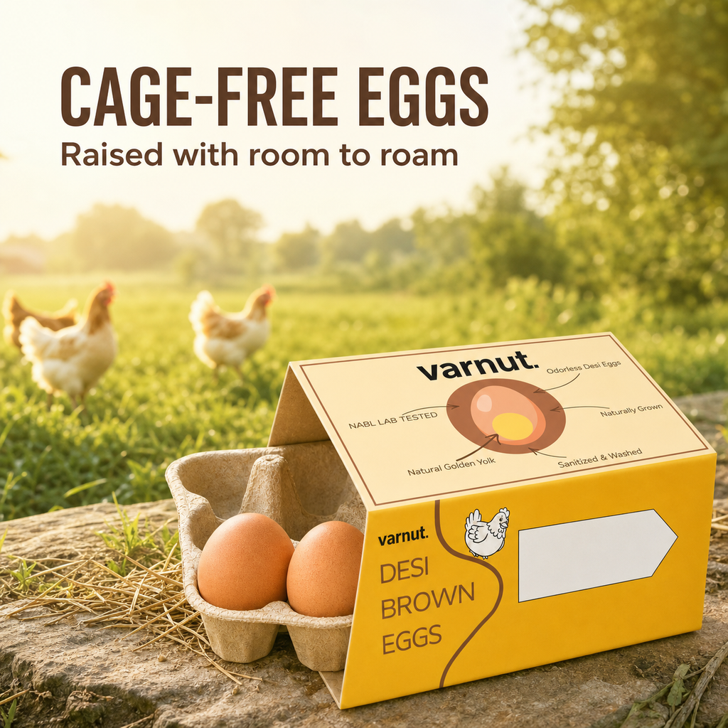 Desi Gavran Eggs | Protein Rich | Vit B12 Vit D